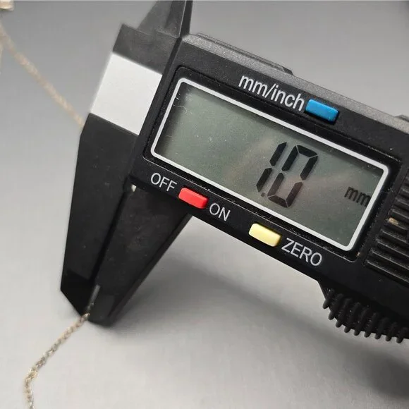 VTG Sterling Silver Larimar Pendant Necklace 18" Teardrop Signed F 6.79g - Picture 5 of 15